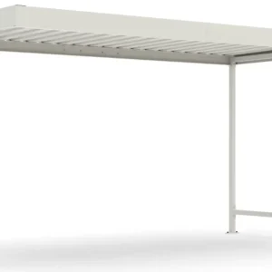 WSM Überdachung Leipzig einseitig - L14 Grundeinheit Bausatz - RAL 9002 Neue Ware