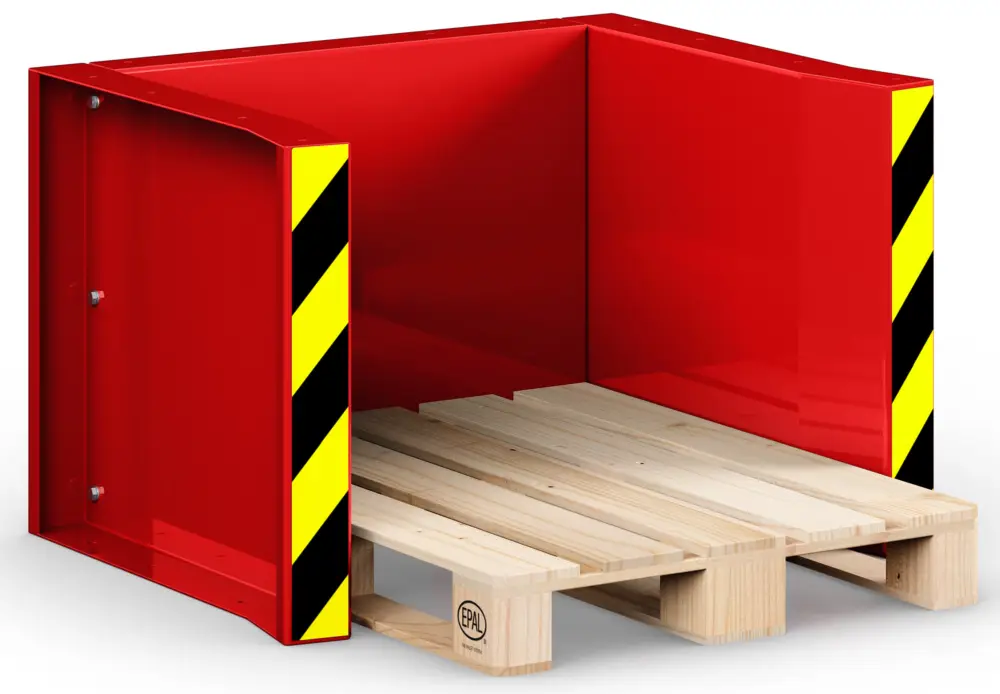 RR Industrietechnik Paletten Stapelstation RPS-05 - RAL 3000 Sofort Bestellen