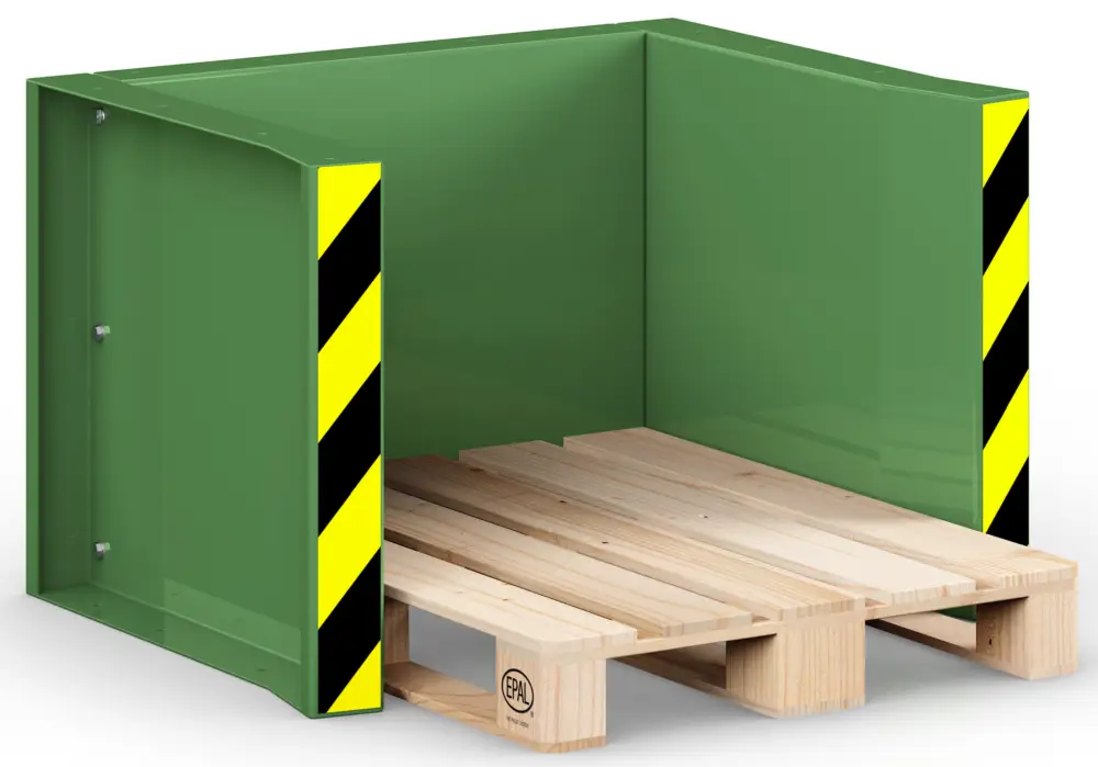 Beliebt RR Industrietechnik Paletten Stapelstation RPS-05 - RAL 6011