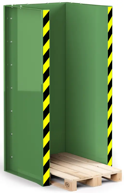 RR Industrietechnik Paletten Stapelstation RPS-15 - RAL 6011 Preiswert