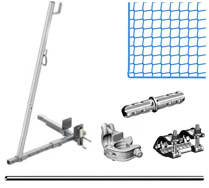 Saisonangebot Layher Dachfang-Schutzwand hawego Set 30,00 m