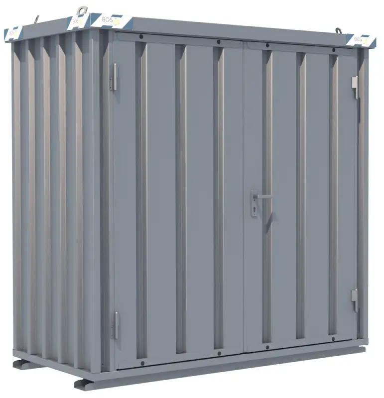 BOS SicherheitsGasLager 1100 x 2100 x 2100 mm - 2-flügelige Tür Zertifiziert