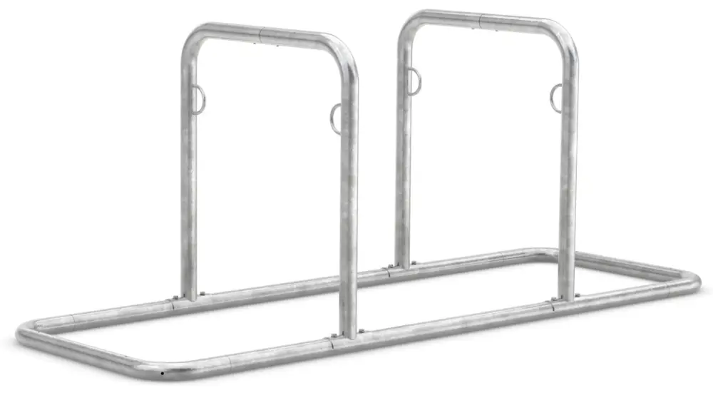 WSM Fahrradständer Anlehnbügel Galaxy 32 Stahl - 4 Einstellplätze Markenprodukt