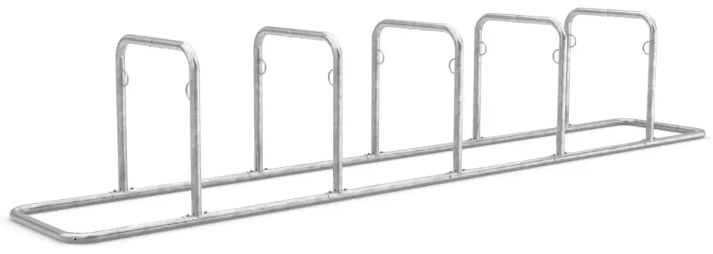 WSM Fahrradständer Anlehnbügel Galaxy 35 Stahl - 10 Einstellplätze Garantierte Lieferung