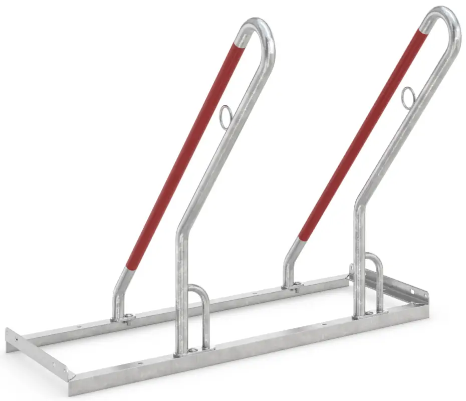 Aktuell WSM Fahrradständer Anlehnbügel 0502 XBF Stahl - 2 Einstellplätze