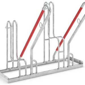 WSM Fahrradständer Anlehnbügel 4502 XBF Stahl - 2 Einstellplätze Abverkauf