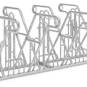 WSM Fahrradständer Anlehnbügel 4618 XBF Stahl - 8 Einstellplätze Finale Aktion