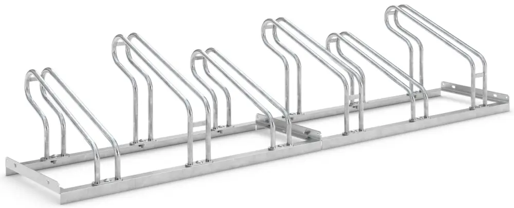 WSM Fahrradständer Bügelparker 2056 Stahl - 6 Einstellplätze Beliebt