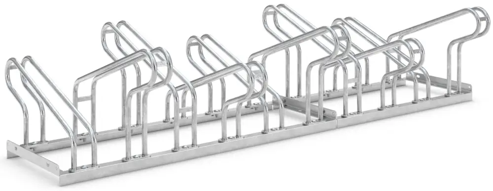 Top-Seller WSM Fahrradständer Bügelparker 2160 BF Stahl - 10 Einstellplätze