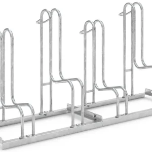 WSM Fahrradständer Standparker 4054 Stahl - 4 Einstellplätze Sichere Zahlung