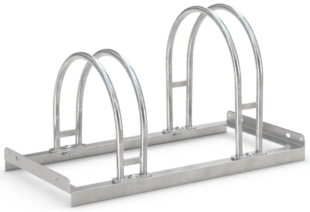WSM Fahrradständer Bogenparker 5052 Stahl - 2 Einstellplätze Sofort Bestellen