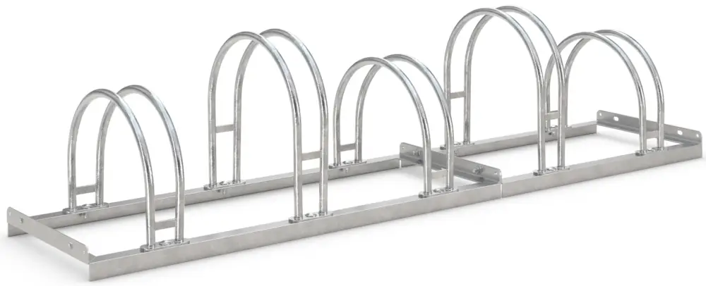 Wochenendangebot WSM Fahrradständer Bogenparker 5055 Stahl - 5 Einstellplätze