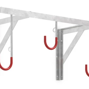 Ausverkauf WSM Fahrradhalter Wand-Hängeparker 3873 Stahl - 3 Einstellplätze