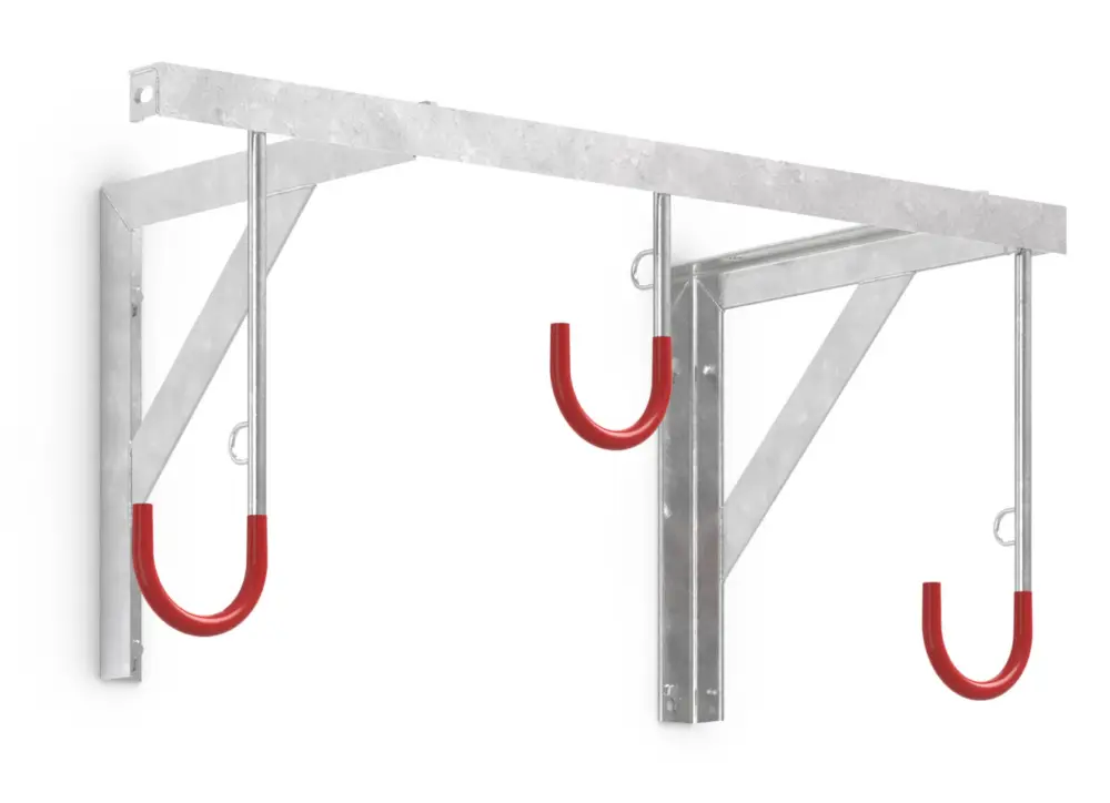 Ausverkauf WSM Fahrradhalter Wand-Hängeparker 3873 Stahl - 3 Einstellplätze