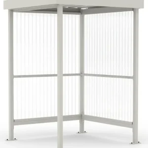 Neuheit WSM Überdachung Jena - Bausatz - RAL 9002
