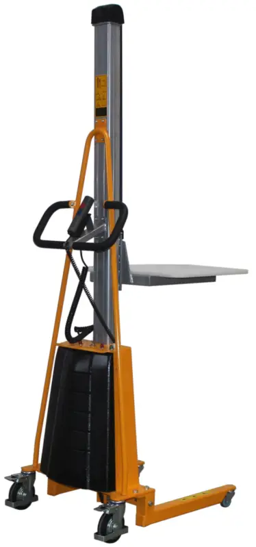 Versand Am Gleichen Tag qteck Minilifter semi-elektrisch ESM100 - Hubhöhe 1700 mm