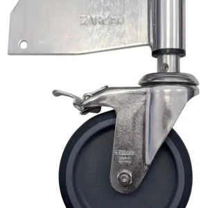 ZARGES Podestleiter Federrolle rechts - 15 kg Versand Am Gleichen Tag