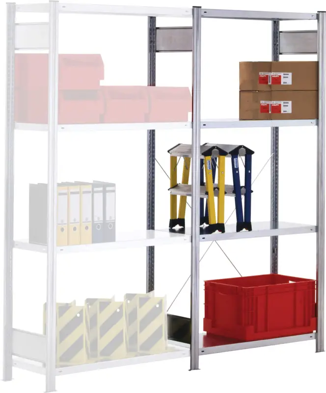 Regalwerk BERT Regal 150 4 Grundfeld 1800 x 875 x 400 mm Echt