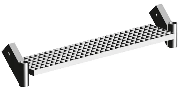 Nur Für Kurze Zeit Layher Treppen-Fußelement 0,95 m