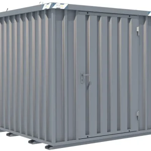 Beliebt BOS Schnellbaucontainer 2100 x 2100 x 2100 mm - 1-flügelige Tür auf 2 m Seite