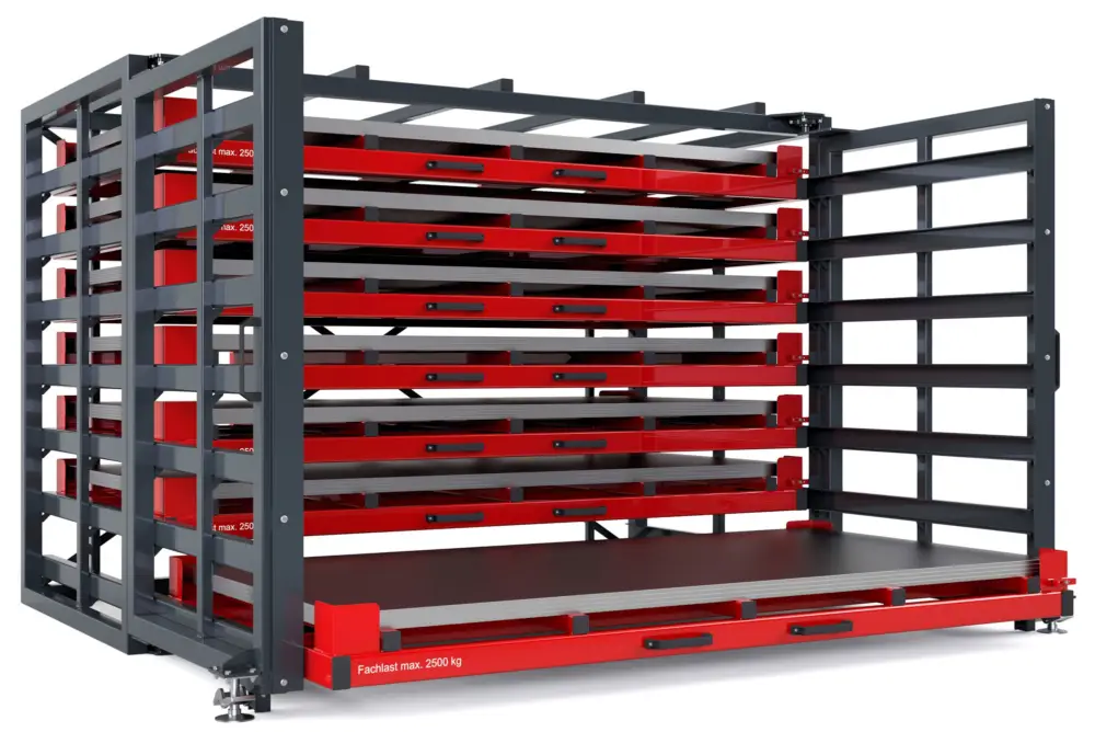 RR Industrietechnik Schubfachregal für Bleche RBR-T 30 7 Meistverkauft