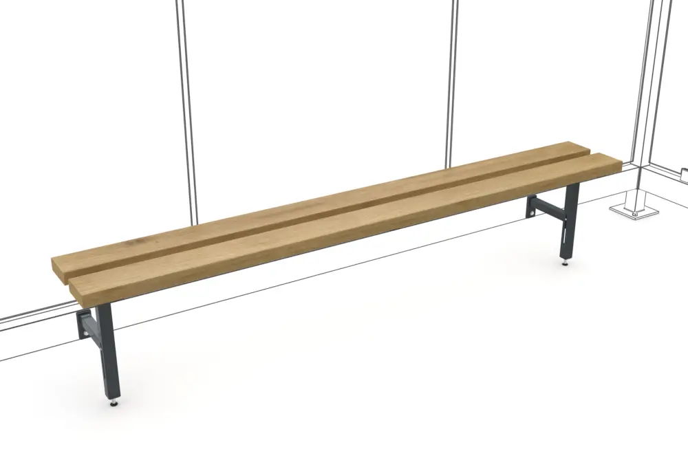 Jetzt Bestellen WSM Überdachung Design-Sitzbank RelaxNature II - 3 Sitzplätze PM - RAL 7016
