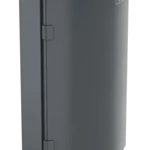 Neu WSM Überdachung Abfallsammler Kaspa+ OD - 70 Liter - RAL 7016