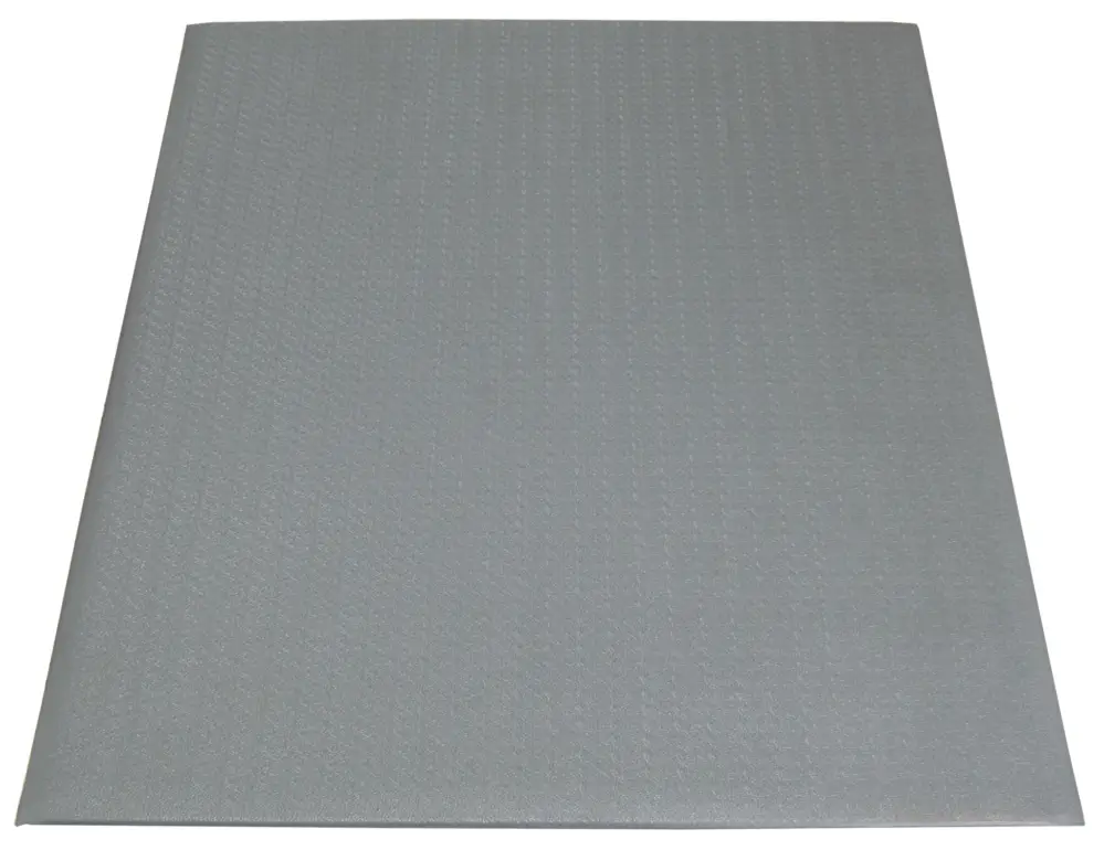 Sonderangebot Miltex Arbeitsplatzmatte Yoga Meter Super grau - 1500 x 900 x 10 mm