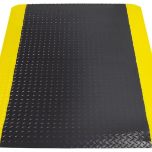 Meistverkauft Miltex Arbeitsplatzmatte Yoga Deck Ultra schwarz gelb - 1500 x 900 x 14 mm