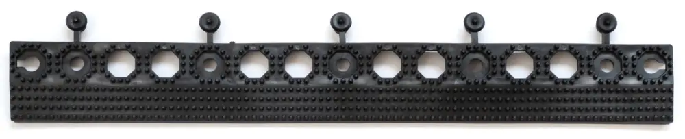 Miltex Leiste Yoga Grip Ultra schwarz männlich - 500 x 60 mm Nur Für Kurze Zeit