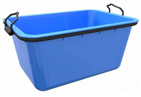Schake Mörtelwanne 200 l - blau Billig