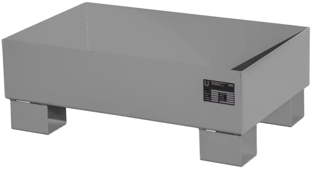Bauer Auffangwanne Stahl AW 60-1 - RAL 7005 Aktuell