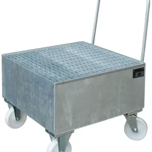 Bauer Auffangwanne fahrbar Stahl Serie 2004 2005 - verzinkt Markenprodukt