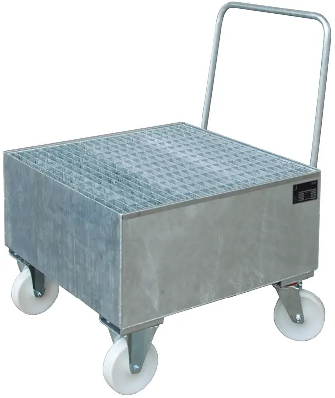 Bauer Auffangwanne fahrbar Stahl Serie 2004 2005 - verzinkt Markenprodukt