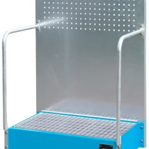 Bauer Auffangwanne fahrbar Stahl LPW 60-2 - RAL 5012 Abverkauf