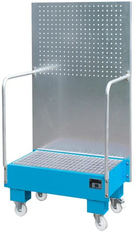 Bauer Auffangwanne fahrbar Stahl LPW 60-2 - RAL 5012 Abverkauf