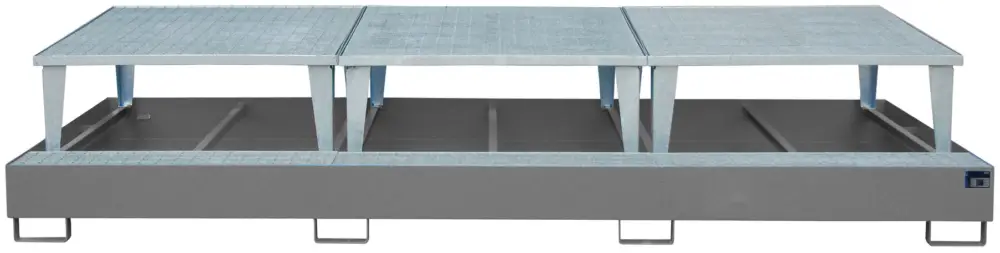 Bauer Auffangwanne Stahl AWA 1000-3 - RAL 7005 Echt