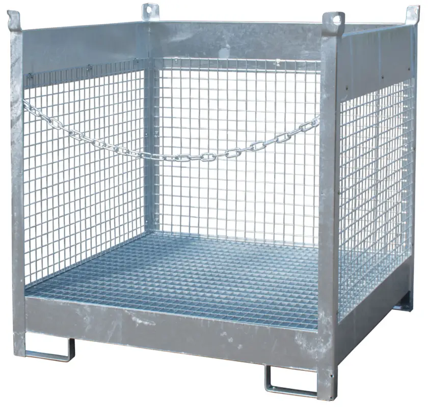 Bauer Fass-Stapelpalette Stahl FSP-4 D - verzinkt Echt