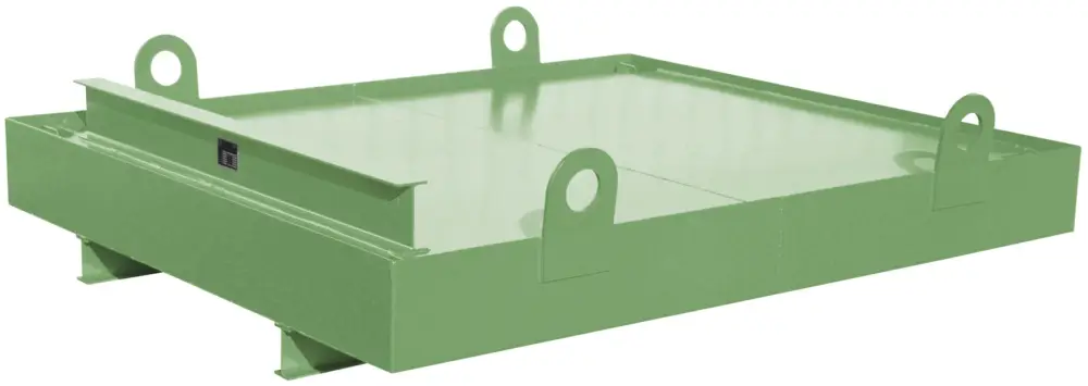Bauer Containerwanne CW 1 - RAL 6011 Preiswert