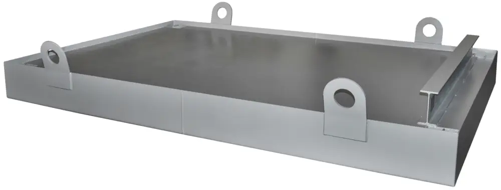 Bauer Containerwanne CW 2 - RAL 7005 Neu