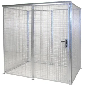 Ausverkauf Bauer Gasflaschen-Container Stahl GFC-M2