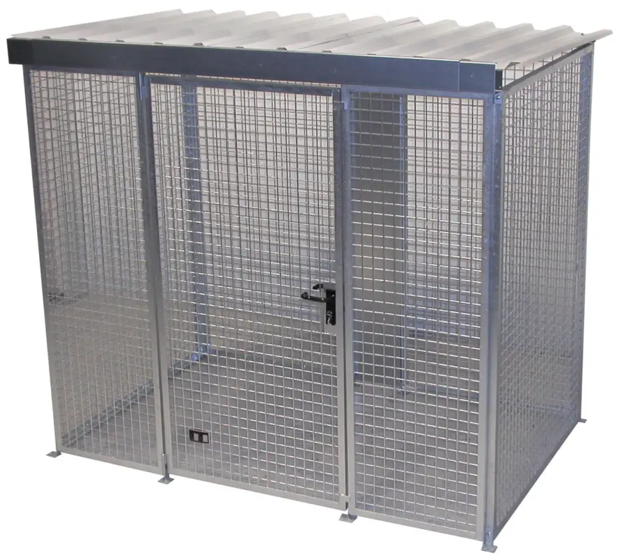 Bauer Gasflaschen-Container Stahl GFC-M3 D Bestpreis