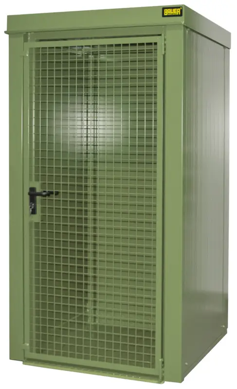 Bauer Gasflaschen-Container Stahl GFC-B M0 - RAL 6011 Top-Angebot