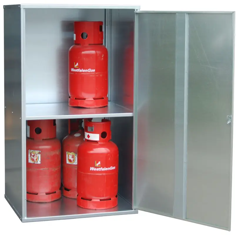 Billig Bauer Gasflaschen-Depot Stahl GFD-G 1