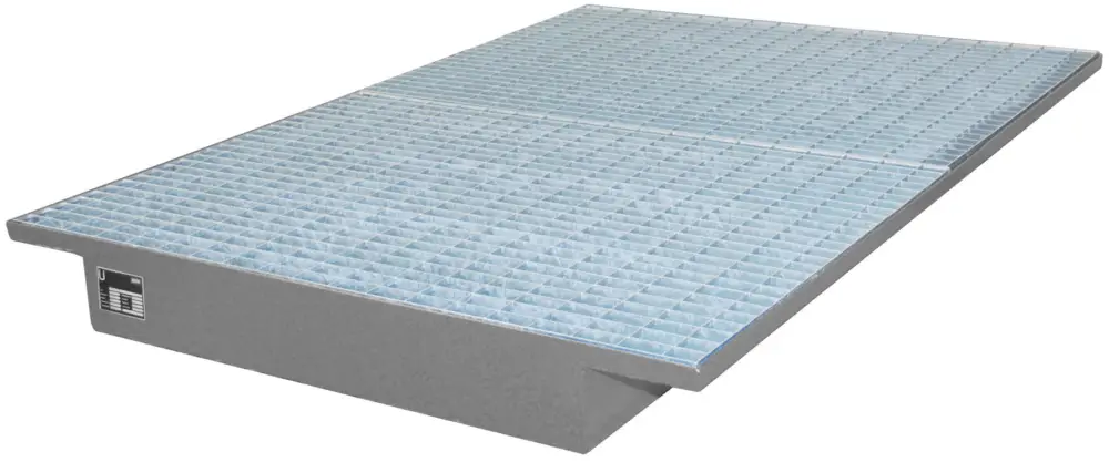 Zertifiziert Bauer Regal-Einhängewanne Stahl EHW 1800 - RAL 7005