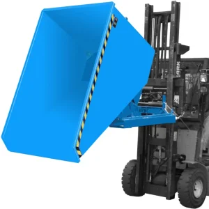 Zertifiziert Bauer Abrollkipper EXPO-E-1200 - RAL 5012
