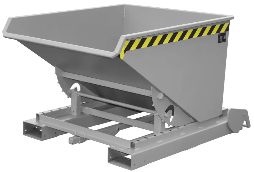 Bauer Abrollkipper 4A-600 - RAL 7005 Preisreduziert