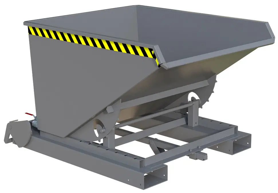 Bauer Abrollkipper S4A-600 - RAL 7005 Markenprodukt
