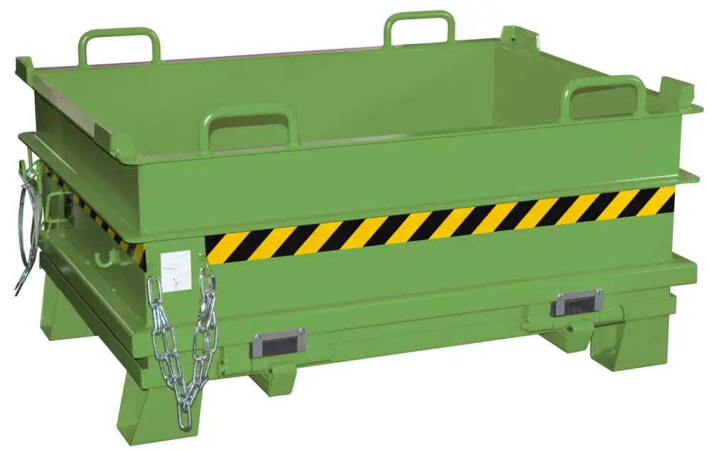 Bauer Klappbodenbehälter BC-500 - RAL 6011 Sichere Zahlung
