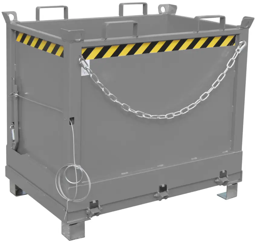 Bauer Klappbodenbehälter FB-750 - RAL 7005 Letzte Chance
